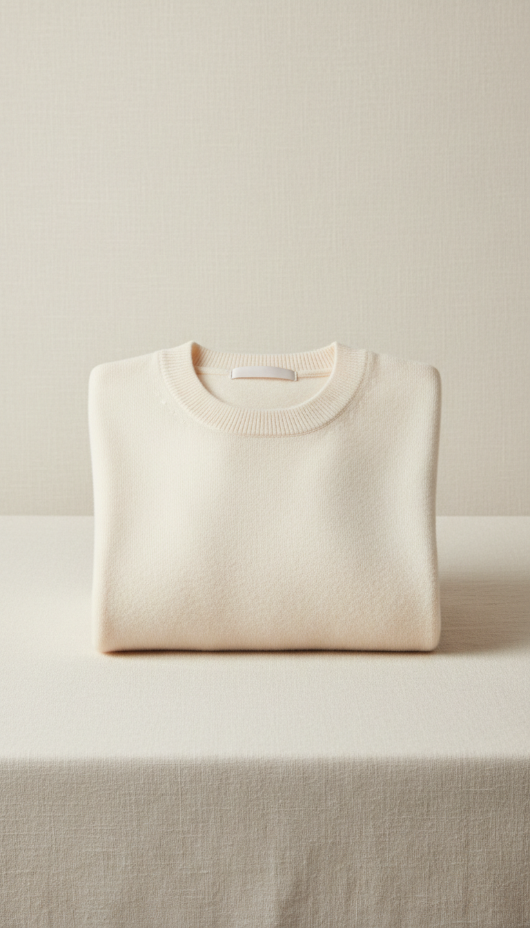 Merino Wool Crewneck Pullover